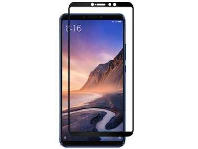 محافظ صفحه نمایش 6D فول گلس تمام چسب مناسب برای گوشی موبایل شیائومی Mi Max 3